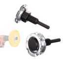 Arbor Mandrel for Drill 1/4" Shank 1/2" Threads Arbor Adapter for Buffing Polishing Wheel 2pcs
