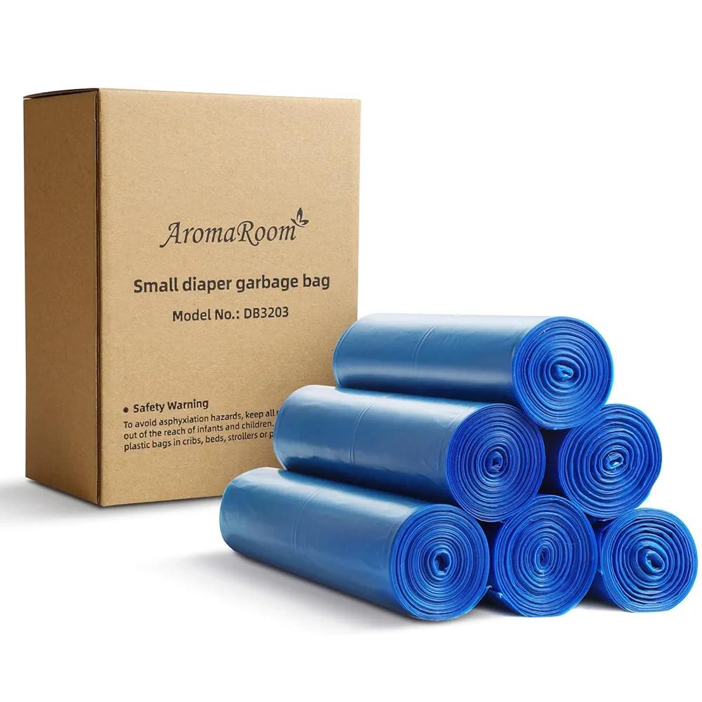 Aroma Room Diaper Pail Refills bag, Leak & Odors Proof Diaper Trash Bags for Newborn Diapers, 270 Count, 6 Rolls (Large Size)