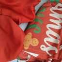 Hoolerry 4 Set Christmas Kids Apron and Chef Hat Snowman Deer Elf Santa Apron for Kitchen Baking Cooking Painting Wear(Cute)