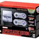 Lenpos Video Gaming Console Super forNES Classic Edition System Mini forSNES, Pre Loaded 20+1 Original forSNES Games with HDMI Output, Save/Load Function During Gaming