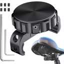 DDJ for AirTag Bike Mount Hidden Under Seat - Waterproof Bike Airtag Holder, Anti-Theft GPS Tracker Case for Apple Tag, Heavy-duty Metal & ABS Material Includes Mounting Tools, for Bicycle, MTB/E-Bike