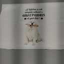 Funny Great Pyrenees Dog Lovers Decorative Kitchen Towels Gifts for Women Men, Great Pyrenees Must Have Dog Hand Tea Dish Towels Ornament Accessories for Kitchen Bathroom Decor, 16x24 Inch