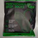LUX Sports ProCleat Performance Grip Socks GripArray - Athletic Socks for Performance Sports - Grip Socks for Men and Women (One Size, Black)