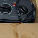 Space Heater, 1500W Electric Heaters Indoor Portable with Thermostat, PTC Fast Heating Ceramic Room Small Heater with Heating and Fan Modes for Bedroom, Office and Indoor Use (10IN)