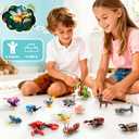 30 Packs Party Favors for Kids - 919 PCS Animal Building Blocks Toy Mini Sets Party Favors, Goodie Bags Stuffers Classroom Prizes Return Gifts Easter Bulk Gifts Boys Girls Student Ages 6+