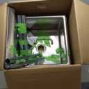 VEVOR Stainless Steel Prep & Utility Sink, 1 Compartment Free Standing Small Sink Include Faucet & legs, 21"x18" Commercial Single Bowl Sinks for Garage, Restaurant, Kitchen, Laundry