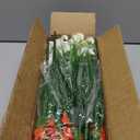 TURNMEON 20 Bundles Calla Lily (400 Heads) Artificial Flowers for Outdoors, Fake Plants UV Resistant Faux Plastic Fake Flowers for Indoor Planter Porch Gardens Home Summer Cemetery Decor(Color Mix)
