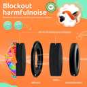 PROHEAR 032 Kids Ear Protection Ear Muffs for Noise Reduction, 25NRR Noise Cancelling Headphones for Kids,Toddlers, Autism, Sensory Use, Hearing Protection Orange