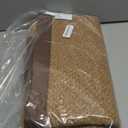 YDKGL Washable Runner Rug 3x5 Jute Like Entryway Indoor Runner Mat Rugs Non Slip, Woven Soft Farmhouse Area Boho Floor Carpet for Hallway Kitchen Laundry Hall Backdoor Bedroom Living Room, Brown