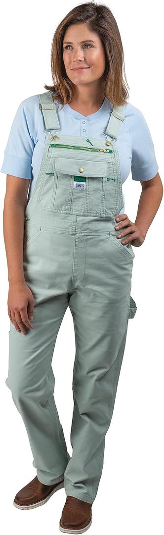 Liberty Women's Washed Duck Bib Overalls (X-Large)