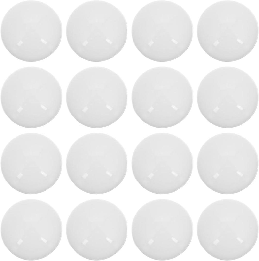 STOBAZA Small Led Bulb Cover Hemisphere Lamp Shade for Makeup Mirror Vanity Light Replacement Pc Material Uniform Light Distribution Easy Installation