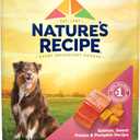 Nature's Recipe Grain Free Salmon, Sweet Potato & Pumpkin Recipe Dry Dog Food, 24 lb. Bag (24 Pound (Pack of 1)), Best By: OCT/12/2026