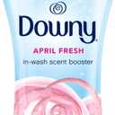 Downy April Fresh In-Wash Laundry Scent Booster Beads, 24 oz, laundry scent beads, Long-lasting Freshness (24 Ounce (Pack of 1))