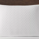 Allerease Standard/Queen Platinum Pillow Protector: Hypoallergenic, Zippered, Breathable Fabric, Machine Washable, White