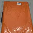 LIWSHWZ 1000+ Card Binder-Two Large Interior Pockets, Compatible with TCG, MTG, Sports Cards, Premium Trading Card Binder with Reinforced Handle, Orange,17.5" x 13.4" x 1.97"