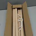 Beyeutao Wooden Bed Canopy Frame Adjustable Solid Wood Poles Hanging Bed Pole Bed Poles Bed Curtains Frame Suitable for All beds, 2Pcs, 48 inches.