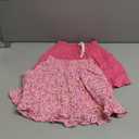 Amazon Essentials Girls' Knit Skorts with Elastic Waist and Built-in Breathable Shorts, Pack of 3, Pink Floral, X-Small