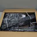 Ulif E1 Heavy Duty Closet Garment Rack, 6 Tiers Adjustable Metal Freestanding Expandable Clothing Storage with 4 Hanger Rods, Easy to Assemble Wardrobe, 71.4" H x (70" - 88.2") L x 14" D, Black