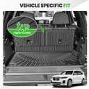 Cartist Cargo Liner for BMW X7 2019-2026, All Weather Cargo Mats for X7 Accessories, Heavy Duty TPE Trunk Mat, Car Accessories