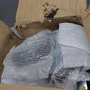 tonchean 8 Inch Heavy Duty Casters Wheels Set of 4, 2314 Lbs Capacity Industrial 360 Swivel Anti-Skid Plate Casters Castor Wheels for Cart, Trolley, Workbench, Furniture (2 with Brake and 2 Without)