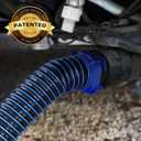 DUMPMAN 20 FT RV Sewer Hose Kit, Sewer Hose for RV Camper - Includes 2 Attachable 10 ft Sewer Hose with Swivel Fitting, 90 Degree Clear View Sewer Adapter, and 4 Storage Caps