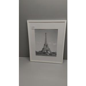 upsimples 16x20 Picture Frame, Display Pictures 11x14 with Mat or 16 x 20 Without, Wall Hanging Poster Frame, White, 1 Pack