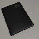 Collins - Essential - 2026 12 Month Calendar Year Planner, Day-To-Page with 1/2 Hourly Appointments Diary, A4 Hard Cover - Black (ESSA41A.99-26)