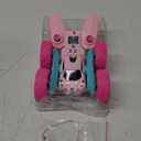cosone Pink Remote Control Car for Girls - RC Stunt Cars with 4WD Double-Sided Driving 360 Flips Rotating, Off Road Remote Car Outdoor Toys for Kids Age 6 7 8-12, Christmas Birthday Gifts