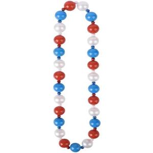 42.5" Patriotic Ball Necklace