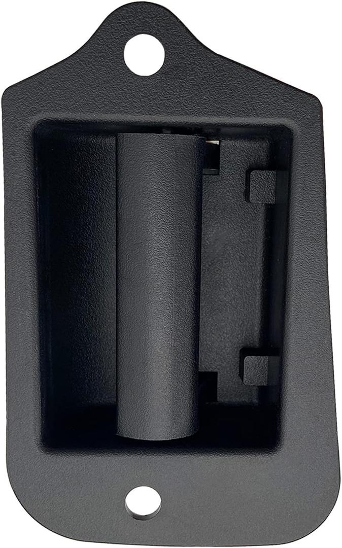 NPAUTO Extended Cab 3rd Third Door Handle Compatible with 1994-2003 Chevy S10 GMC Sonoma, 1996-2000 Isuzu Hombre Pickup Truck, Exterior, Black, 74300