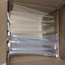 10 Pack Gold Acrylic Sign Holders 4x6 Inch, Double Sided Vertical Stand Clear Picture Frames, Table Menu Display Holders for Wedding Table Numbers, Restaurant Signs, Party and Office Photos