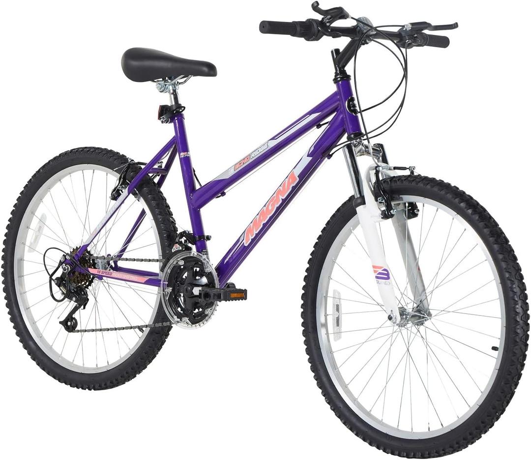 Dynacraft Magna Echo Ridge Mountain Bike Rugged and Durable Design, Perfect for Teens and Adults Learning to Ride, Sturdy and Easy to Assemble, Ideal for Adventurers, 24-inch