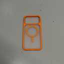 TORRAS Stronger Magnetic & Shockproof for iPhone 17 Pro Max Case, Fit for MagSafe, Military Grade Drop Protection, Camera Control, DIY Button, Slim for iPhone 17 Pro Max Case Translucent Cosmic Orange