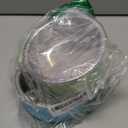 Mechpia 2 Pieces Crate Dog Bowl, Removable Stainless Steel Pet Kennel Hanging Food Water Feeder Bowl Cage Coop Cup for Puppy Medium Dog Cat Rabbit Ferret Bird (Blue, Green)