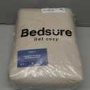 Bedsure Cotton Duvet Cover Set - 100% Cotton Waffle Weave Linen Duvet Cover Oversized King Size, Pure Woven Breathable Bedding Set for All Season, 3 Pieces, 120"x98"