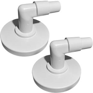 Lomodo 2 Pack 6 Inch SP11041 Pool Skimmer Vacuum Plate with 1-1/4and 1-1/2 Combo Hose Elbow Above-Ground Pool Skimmer Compatible with Hayward SP1090, SP1091, SP1092 Skimmer