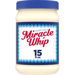 Miracle Whip Mayo-like Dressing, 15 fl oz Jar (EXP 08/31/26)