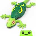 Wall Climbing Lizard,Wall Crawler Gecko,Remote Control Car Robot for Kids,Floor Ceiling Crawling Electric Lizard,Cool Prank Toy,Christmas Birthday Gifts for 3 4 5 6 7 8 9 10+ Year Old Boys Girls Teens (Green)