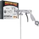 Custom Coat Professional Quality Bedliner Application Gun with Regulator - Fits 1 Liter U-Pol Raptor Bottles