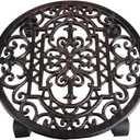 Esschert Design Plant Trolley - Cast Iron Round