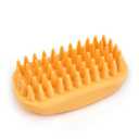 2 x Silicone Dog Grooming Brush Pet Shampoo Bath Brush Anti Skid Soothing Massage Rubber Comb Bath Dog Brush