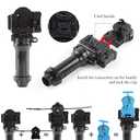 Battling Top Toy Set 12 Spinning Tops 3 Launchers Metal Fusion Gyro Game with Portable Storage Box Gift for Kids Children Boys Ages 6+