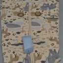 Unnivoll Baby Sleep Sack 18-24 Months TOG 2.5 Winter Baby Wearable Blanket, 100% Cotton Toddler Sleeping Sack with 2-Way Zipper Warm Soft Apricot Zebra (X-Large)