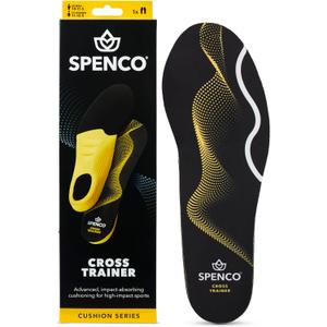 Spenco Polysorb Cross Trainer Athletic Cushioning Arch Support Shoe Insoles Men's 14-15.5