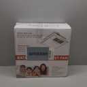 4 in 1 Bathroom Exhaust Fan with Heater and Light, 2800W Heater, 211CFM, 5-Color Mood Lighting, Low Noise, with Wall Control for Bathroom and Toilet