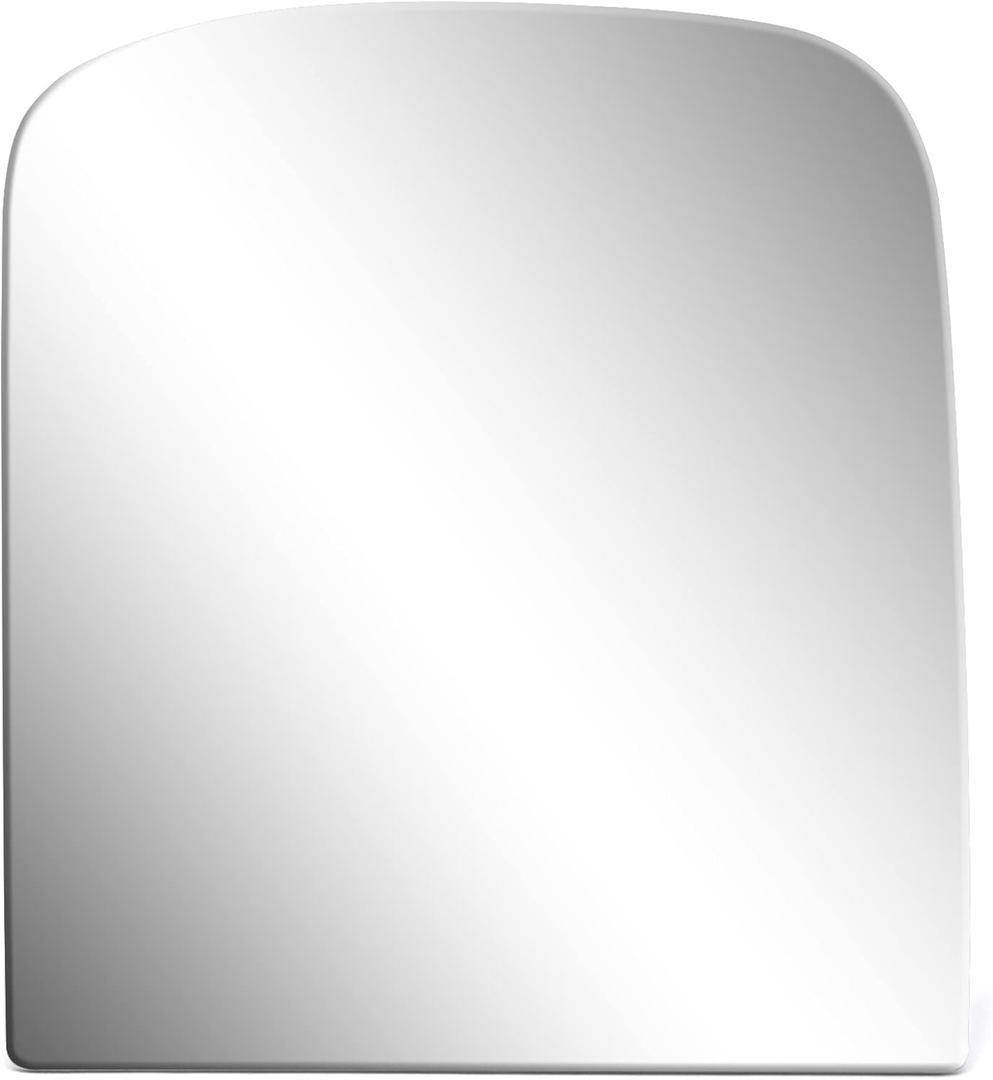 BOOLEE Passenger Side Mirror Glass fit for Avalanche, Chevrolet Silverado, Chevrolet Suburban, Tahoe, GMC Sierra, Yukon, Towing Mirror Upper Lens