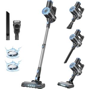 VIPSUN Cordless Vacuum Cleaner with Self-Standing, LED Screen Stick Vacuum Cleaners for Home, Lightweight Powerful Suction Vacuum, 6-in-1 Rechargeable Vacuum for Carpets, Pet Hair, Hardwood Floors Missing power cable