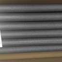 FAHKNS 6PCS Trampoline Replacement Straight/Curved Poles, 8-16FT Universal Enclosure Pole with Foam Sleeve & Hardware, 2 Installation Ways