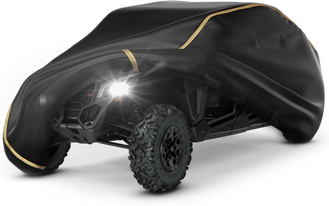 KEMIMOTO X3 MAX Cover 4 Seater, Waterproof Oxford Cloth Long Lasting Keep Clean Cab Enclosure UTV Cover, 177"73"63" Large, Compatible with Can-Am Maverick X3 MAX 2017-2025