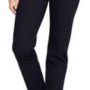 GLORIA VANDERBILT Women's Petite Amanda Classic High Rise Tapered Jean, Rinse Noir, 8P